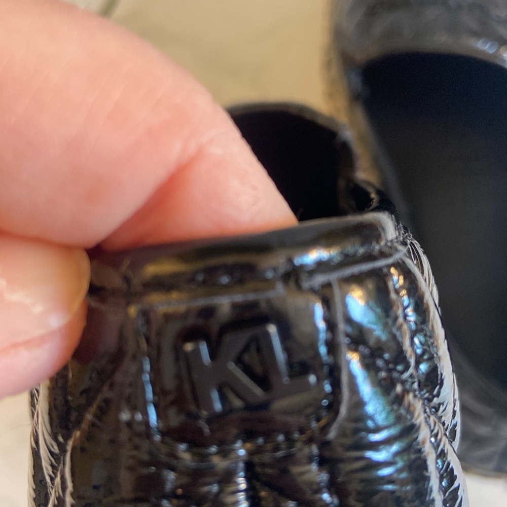 Karl Lagerfeld Black and Tan Espadrilles - Picture 5 of 7